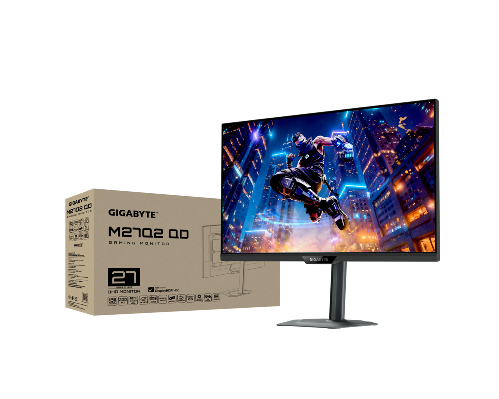 Монитор GIGABYTE M27Q2 QD - 27" SS IPS QuantumDot, QHD(2560 x 1440), 210Hz, 1ms 7