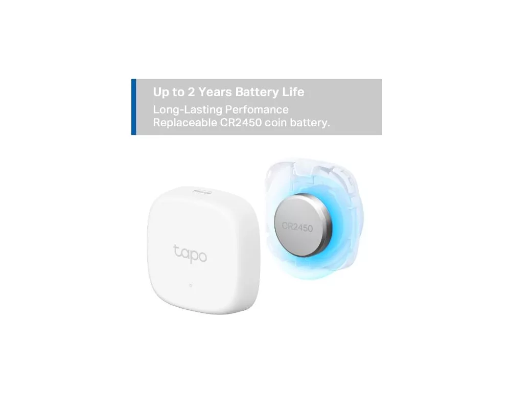 Цифрова IP камера Сензор за температура и влажност TP-Link Tapo T310, WiFi 5