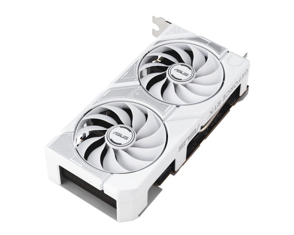 Видеокарта ASUS DUAL RTX 5060 White Edition OC 8GB GDDR7 3