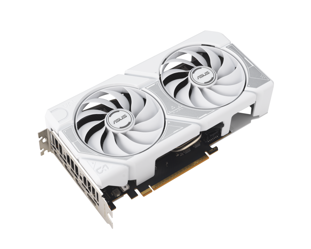 Видеокарта ASUS DUAL RTX 5060 White Edition OC 8GB GDDR7 2
