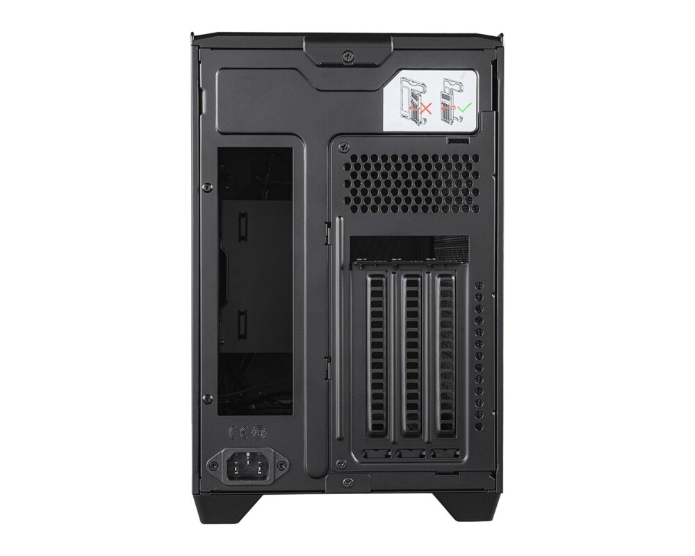 Кутия Cooler Master MasterBox NR200P V2, Mini ITX - Black 4