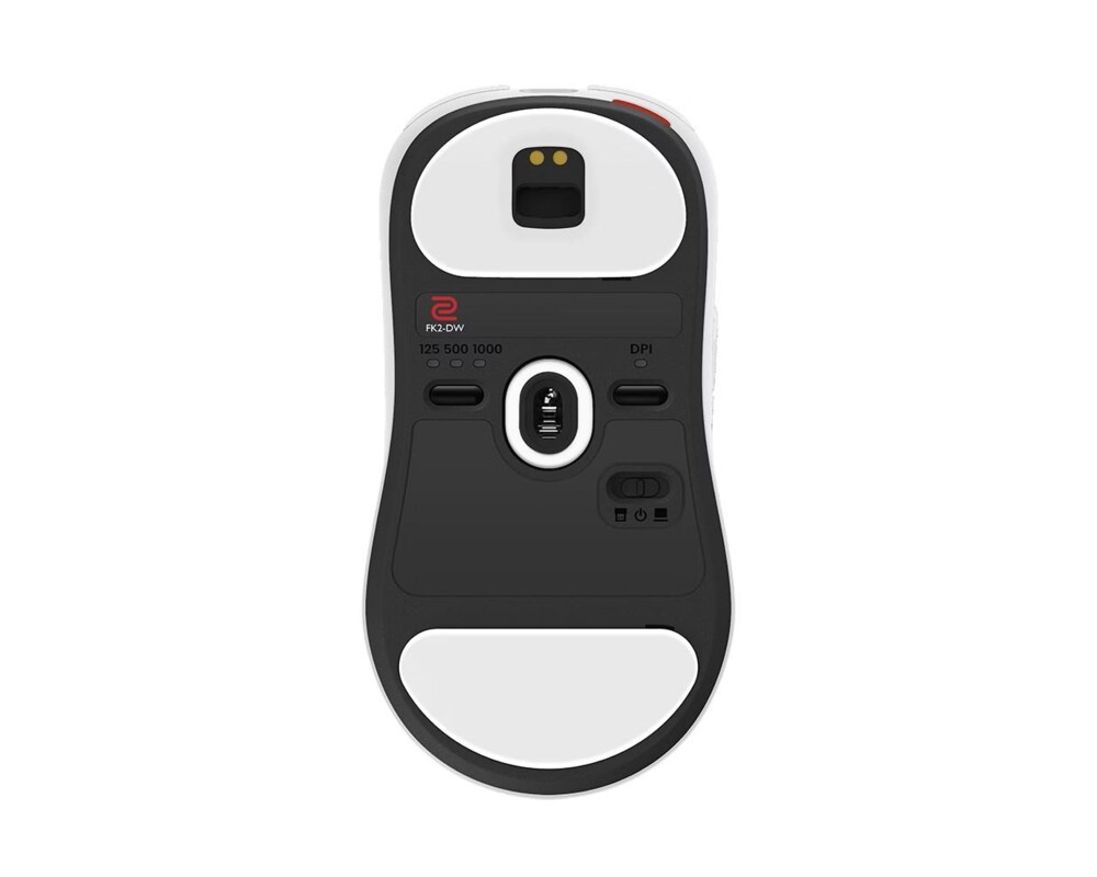 Мишка Геймърска безжична мишка ZOWIE FK2-DW 4K, бяла 2