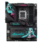 <span>Дънна платка</span> ASUS ROG STRIX X870E-H GAMING Hatsune Miku Edition WIFI 7 AM5 DDR5 <span class='catalog-num-in-name'>STRIX-X870E-H-HM</span> - 