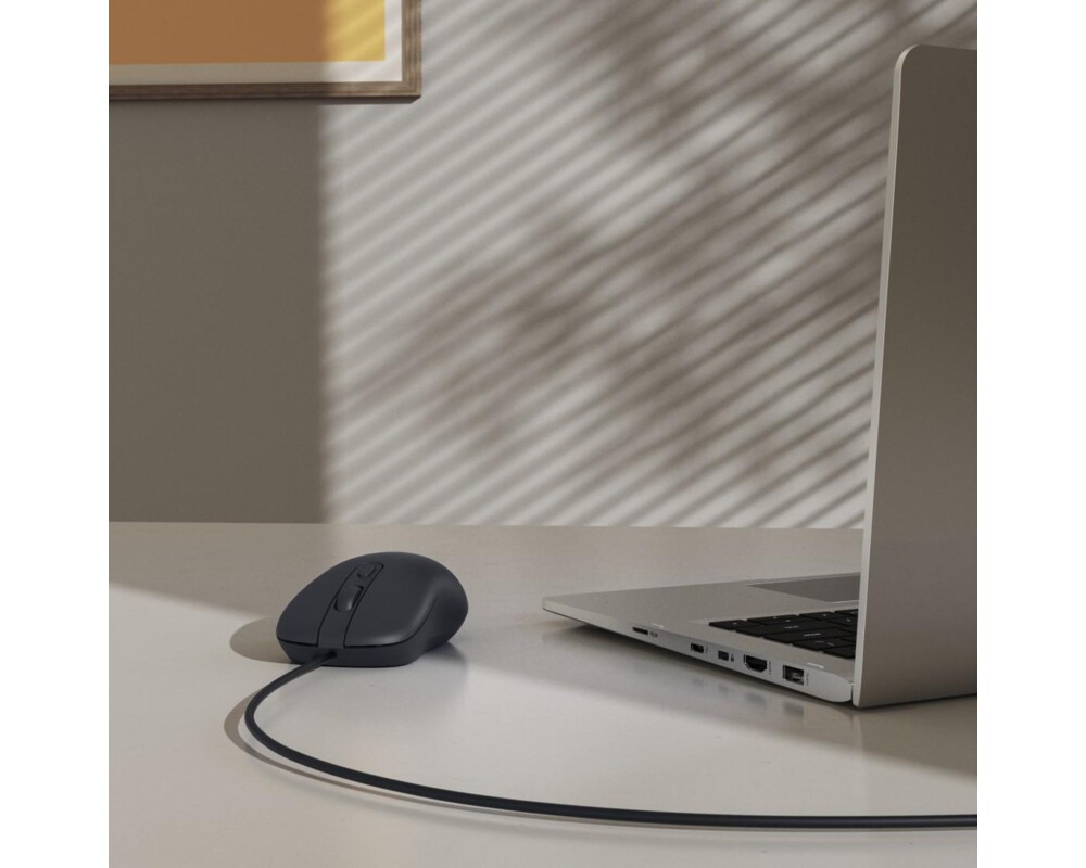 Мишка Оптична мишка HAMA CM-200, 4 бутонна, безшумна, с кабел, черна 13