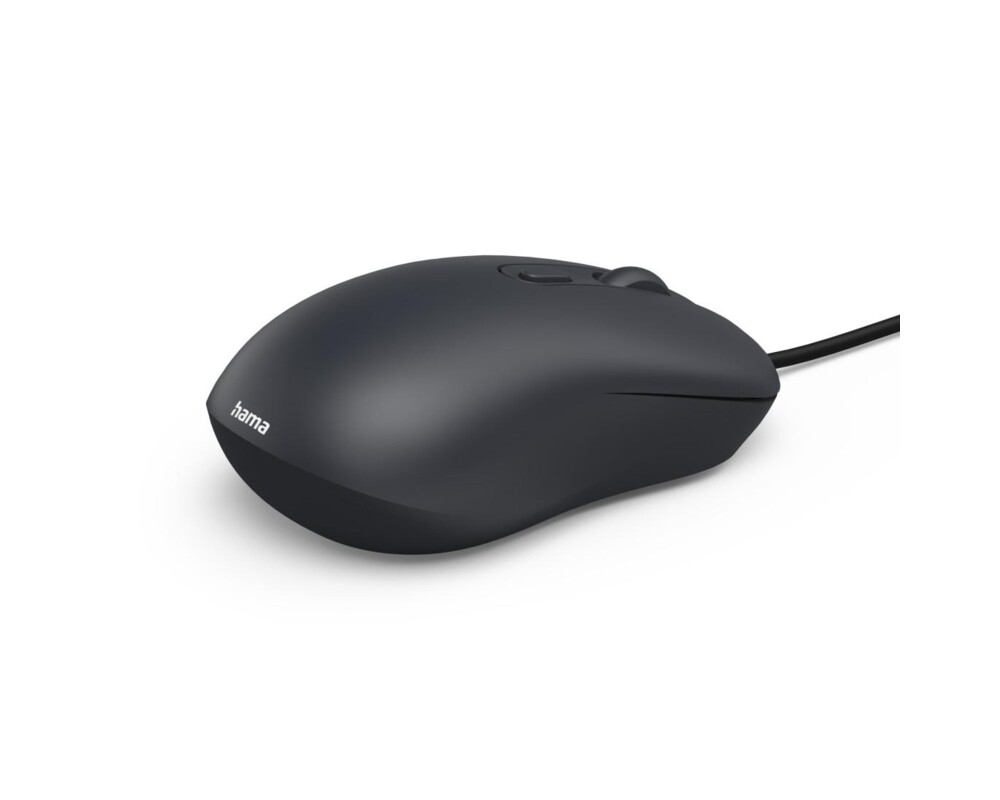 Мишка Оптична мишка HAMA CM-200, 4 бутонна, безшумна, с кабел, черна 10
