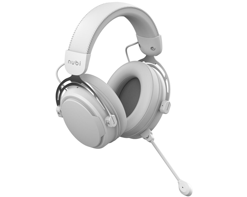 Слушалки Геймърски безжични слушалки Nubi NH1 Pro - White 6