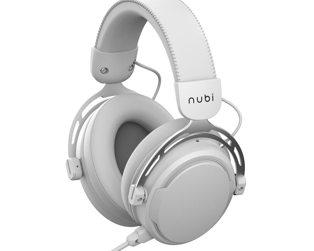 Слушалки Геймърски безжични слушалки Nubi NH1 Pro - White 7