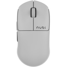 Геймърска безжична мишка NUBI NM1 39g - White 880072 FSH-NUBI-NM1-WL-WH на топ цена - PIC.bg