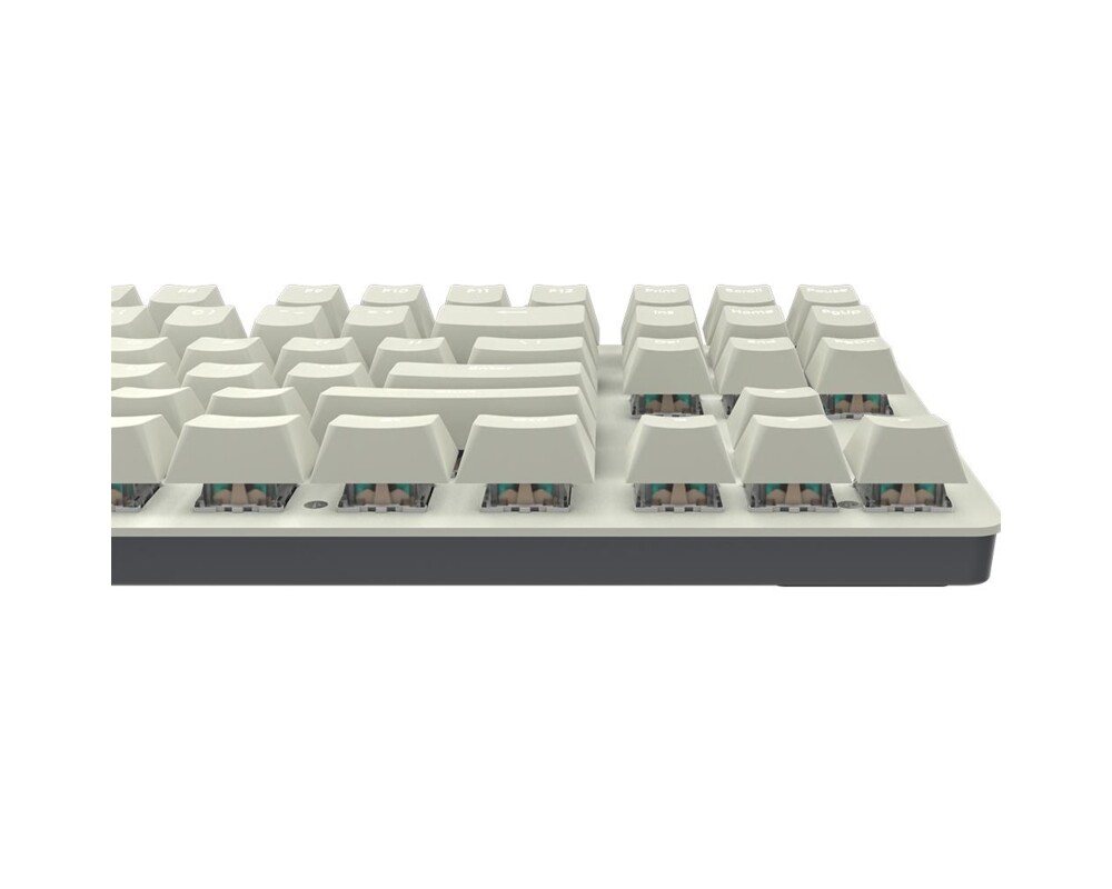 Клавиатура Геймърскa механична клавиатура Nubi NK87 White TKL - G3MS Sapphire V2 Switches, ABS 3