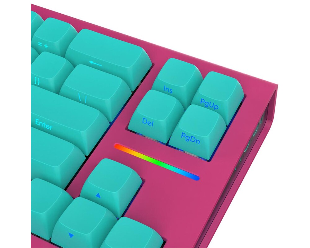 Клавиатура Геймърскa безжична клавиатура Nubi NK68HE Ice - Hall Effect 3