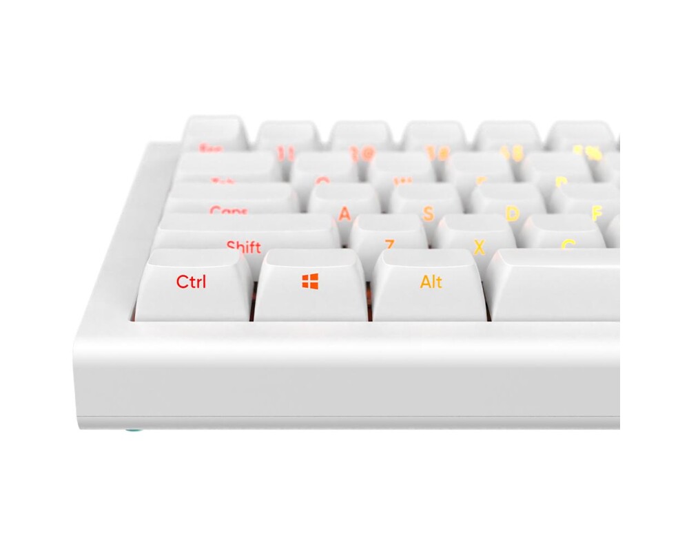 Клавиатура Геймърскa безжична клавиатура Nubi NK68HE White - Hall Effect 2