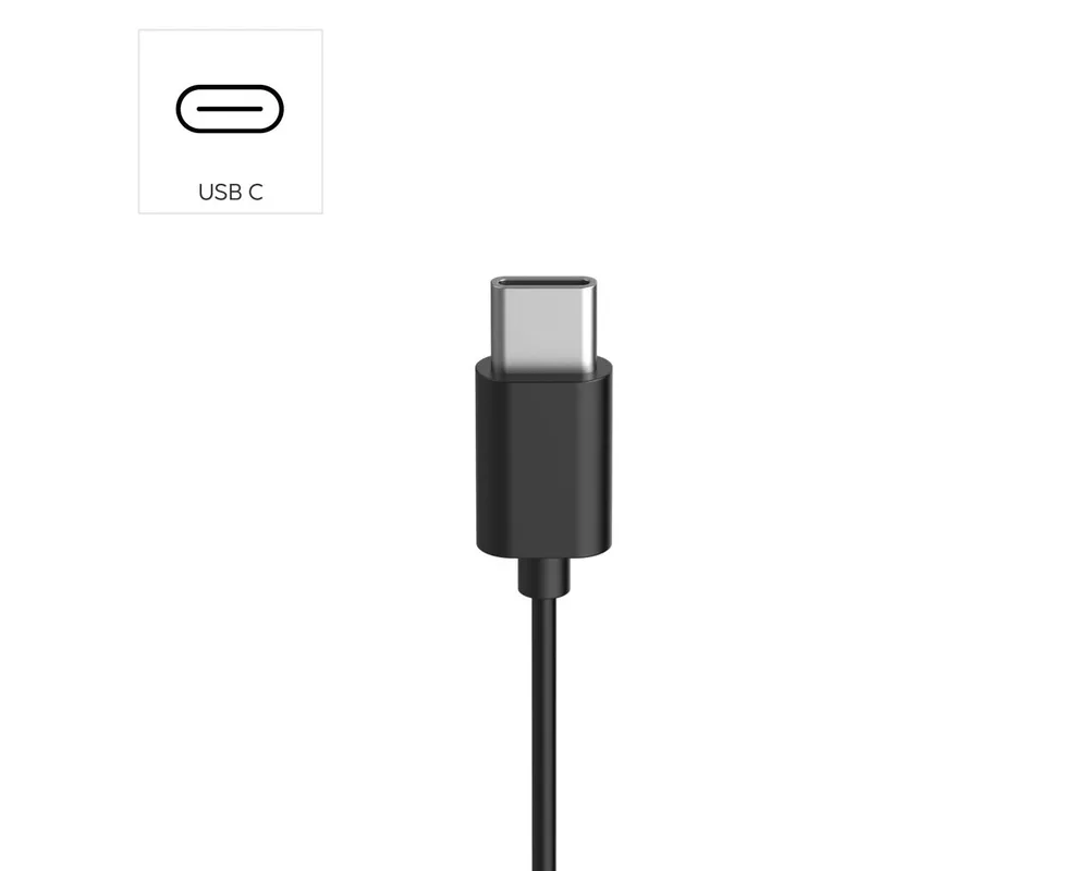 Слушалки HAMA Слушалки с микрофон "Fun C", USB-C, водач за кабел от едната страна, черни 9