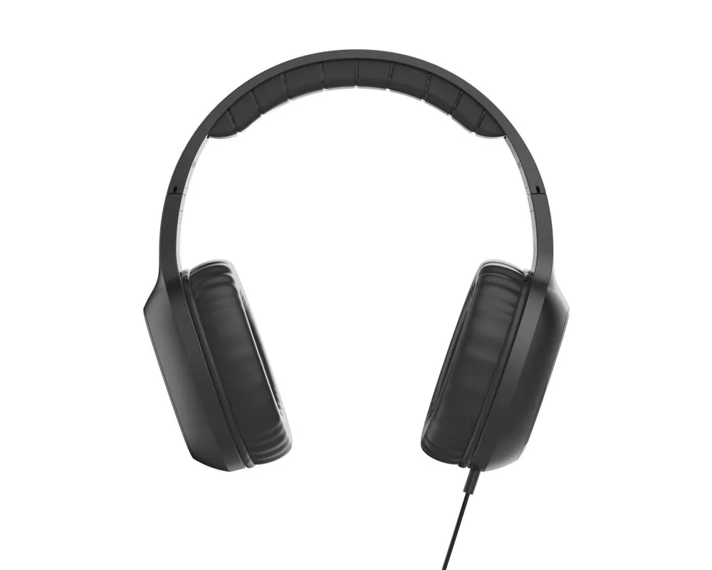 Слушалки HAMA Слушалки с микрофон "Fun C", USB-C, водач за кабел от едната страна, черни 2