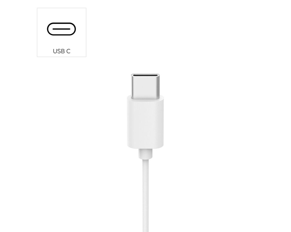 Слушалки HAMA Слушалки с микрофон "Fun C", USB-C, водач за кабел от едната страна, бели 9