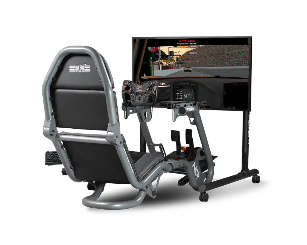 Стойка Next Level Racing Round Tube Freestanding Single Monitor Stand 3