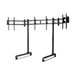 <span>Стойка</span> Мобилна стойка за три монитора Next Level Racing Round Tube <span class='catalog-num-in-name'>NEXT-NLR-R011</span> - 