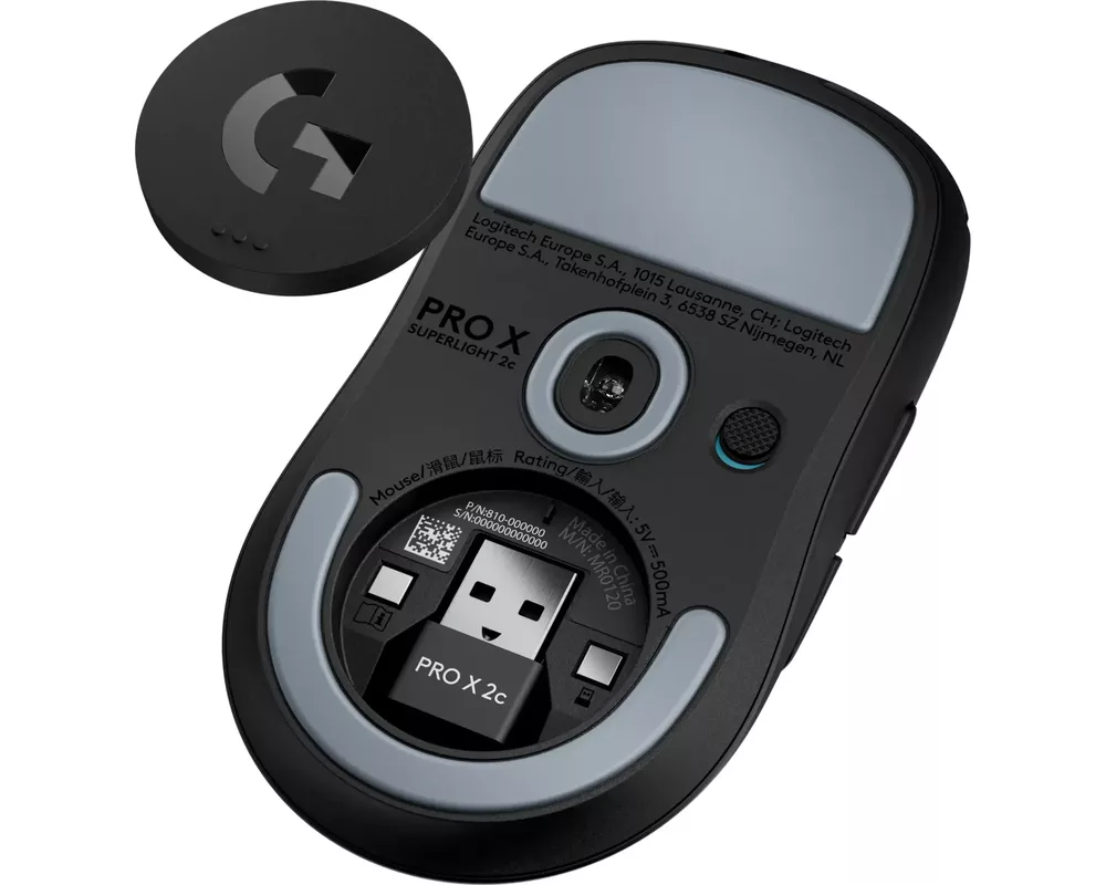 Мишка Безжична Мишка Logitech G Pro X Superlight 2c compact, черно 6