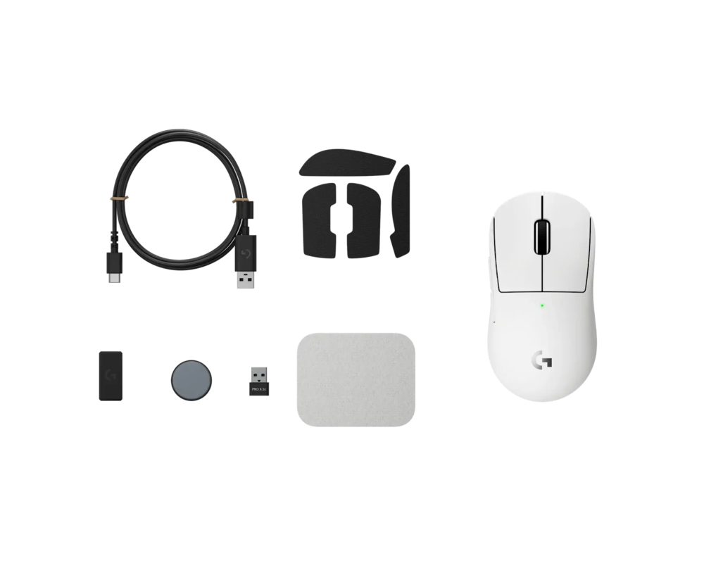 Мишка Безжична Мишка Logitech G Pro X Superlight 2c compact, Бяло 8