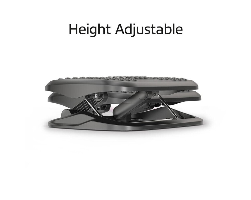 Охлаждаща подложка ACT Ергономична регулируема поставка за крака с масажни ролки 4