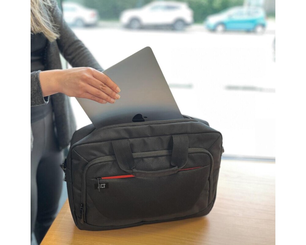 Чанта ACT Suburb чанта за 15.6" лаптоп от рециклирани пластмасови бутилки 7