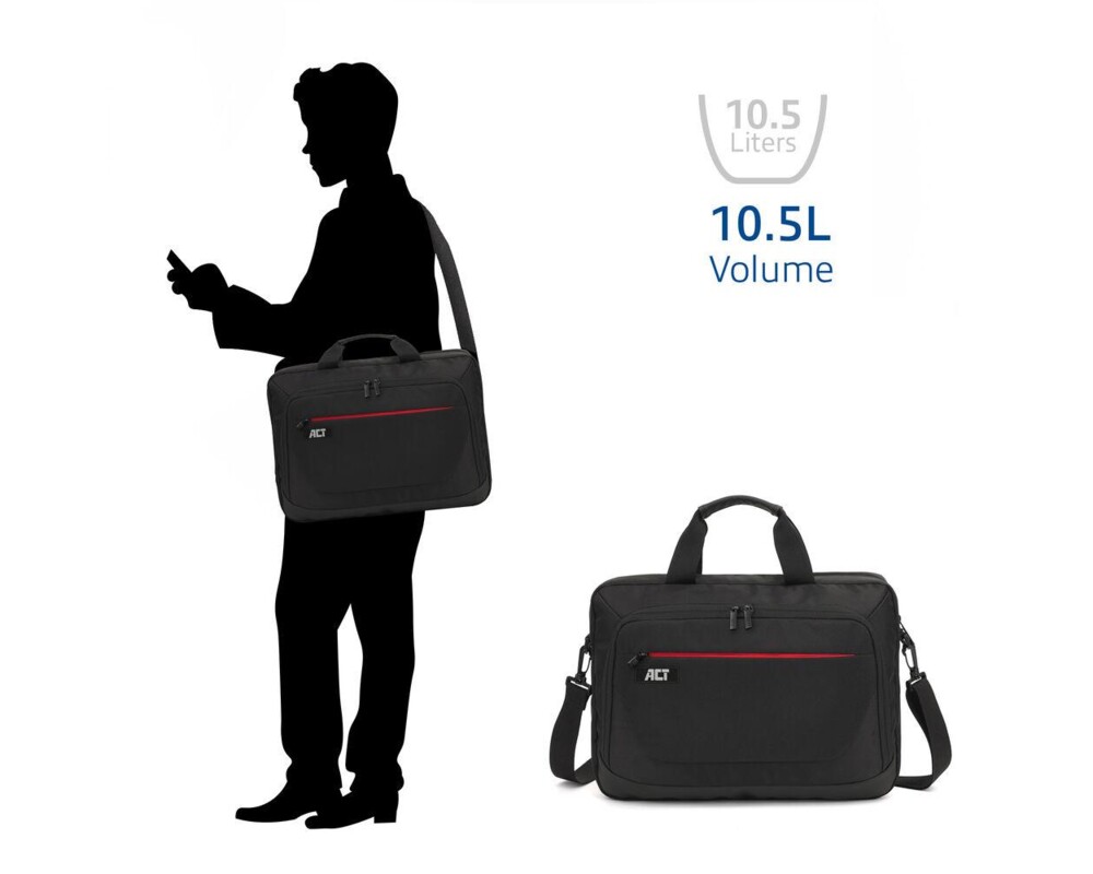 Чанта ACT Suburb чанта за 15.6" лаптоп от рециклирани пластмасови бутилки 5