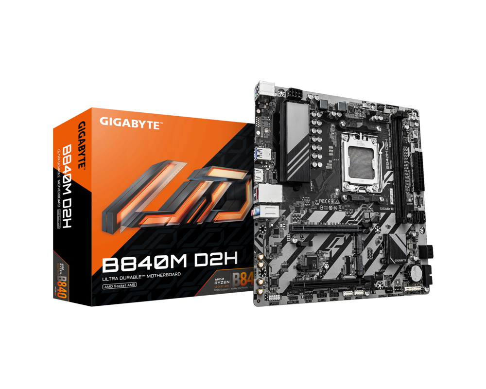Дънна платка Gigabyte B840M D2H  4
