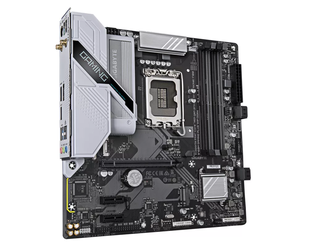 Дънна платка GIGABYTE B760M GAMING PLUS WIFI DDR4 2