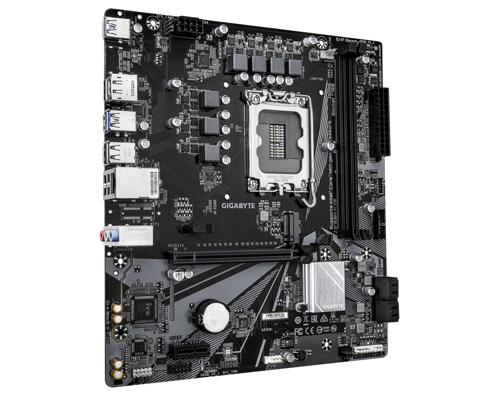 Дънна платка Gigabyte B760M H V2  2