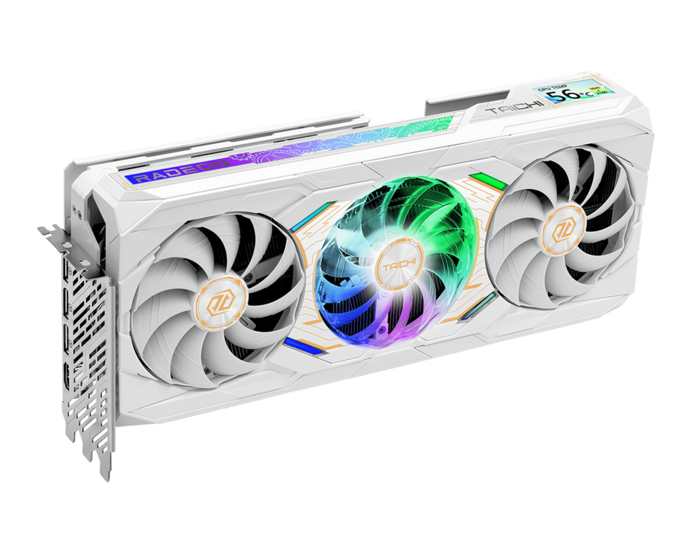 Видеокарта ASRock Radeon RX 9070 XT Taichi White 16GB OC 3