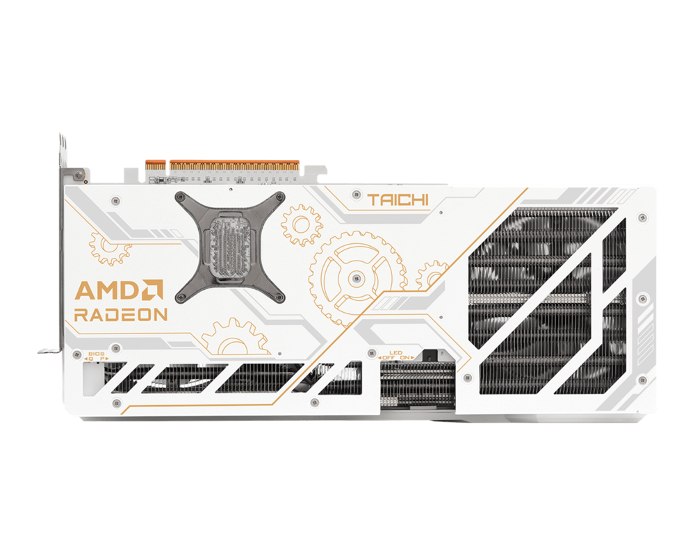 Видеокарта ASRock Radeon RX 9070 XT Taichi White 16GB OC 5