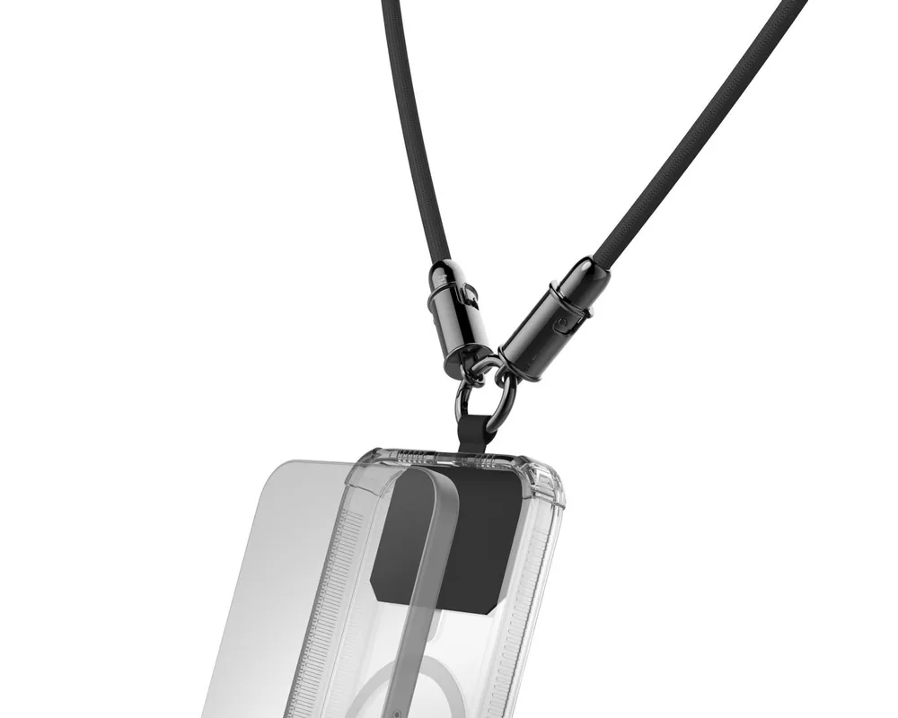 Кабел Hama Кабел за зареждане, USB-C, 2 в 1 с връзка за телефон, 1.2 m, черен 4