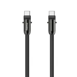 <span>Кабел</span> Hama Кабел за зареждане, USB-C, 2 в 1 с връзка за телефон, 1.2 m, черен <span class='catalog-num-in-name'>HAMA-201751</span> - 