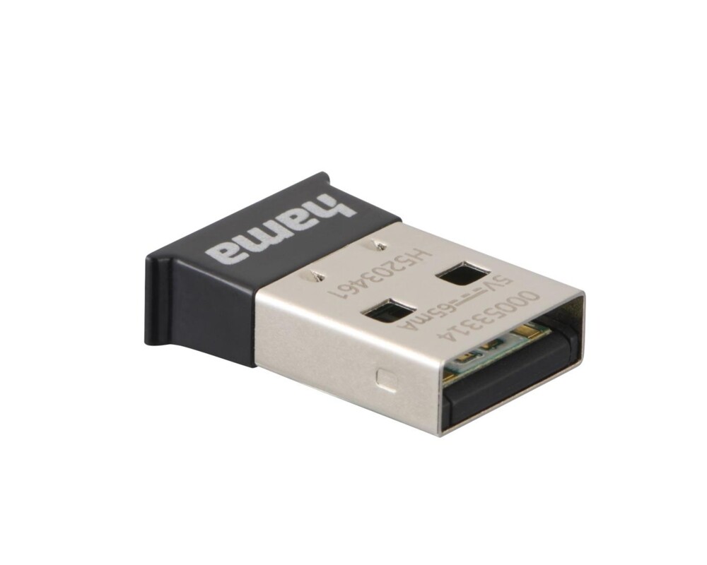 Адаптери HAMA Блутут нано адаптер, version 5.4, Class 2, до 10м 5