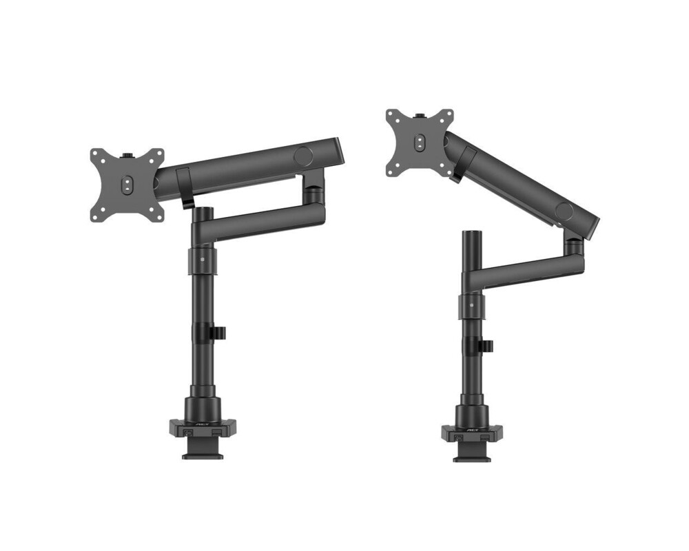 Стойка ACT Стойка за монитор макс. 40" с едно рамо, пружинен механизъм, до 12кг 5