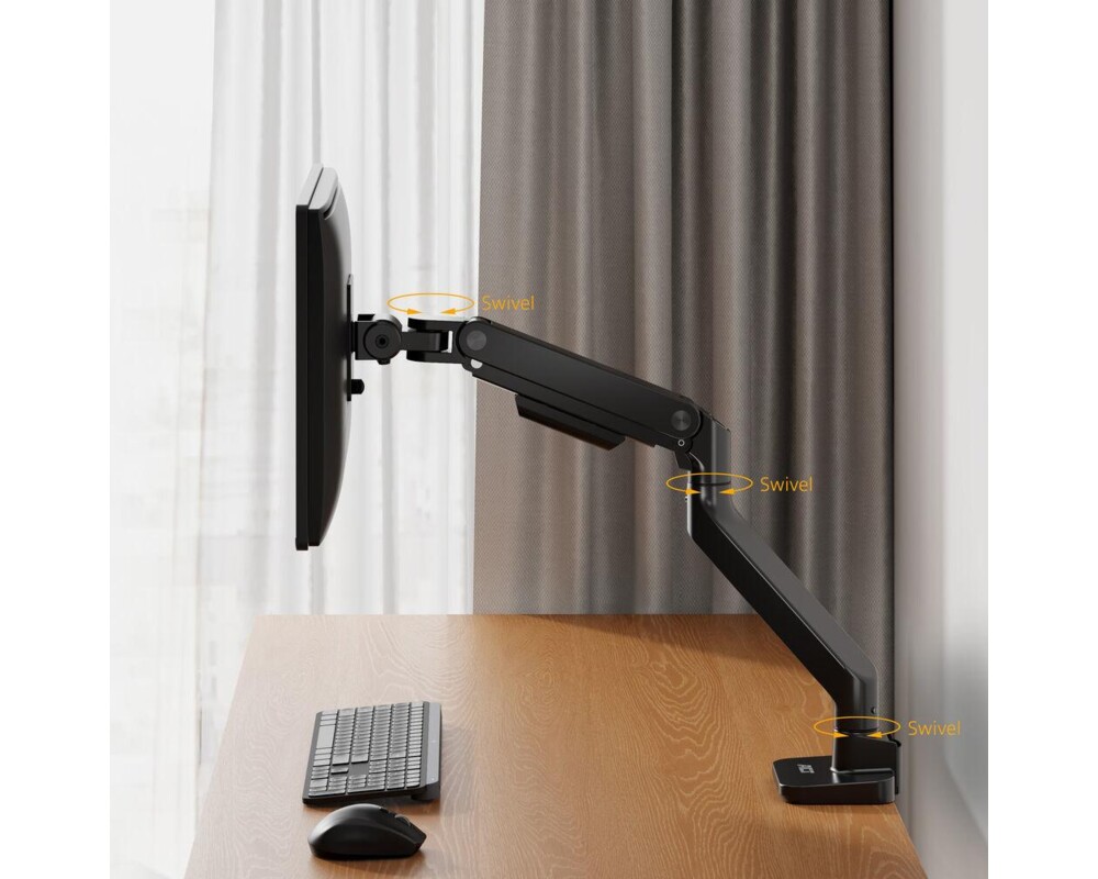 Стойка ACT Стойка за монитор макс. 49" с едно рамо, пружинен механизъм, до 20кг 5