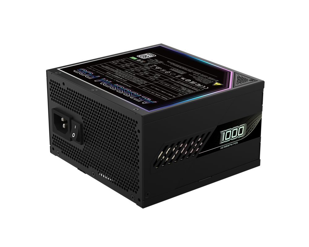 Захранване Gigabyte AORUS ELITE P1000W 80+ Platinum, PCIe 5.0 10