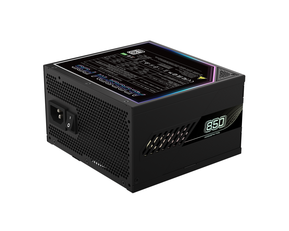 Захранване Gigabyte AORUS ELITE P850W 80+ Platinum, PCIe 5.0 10