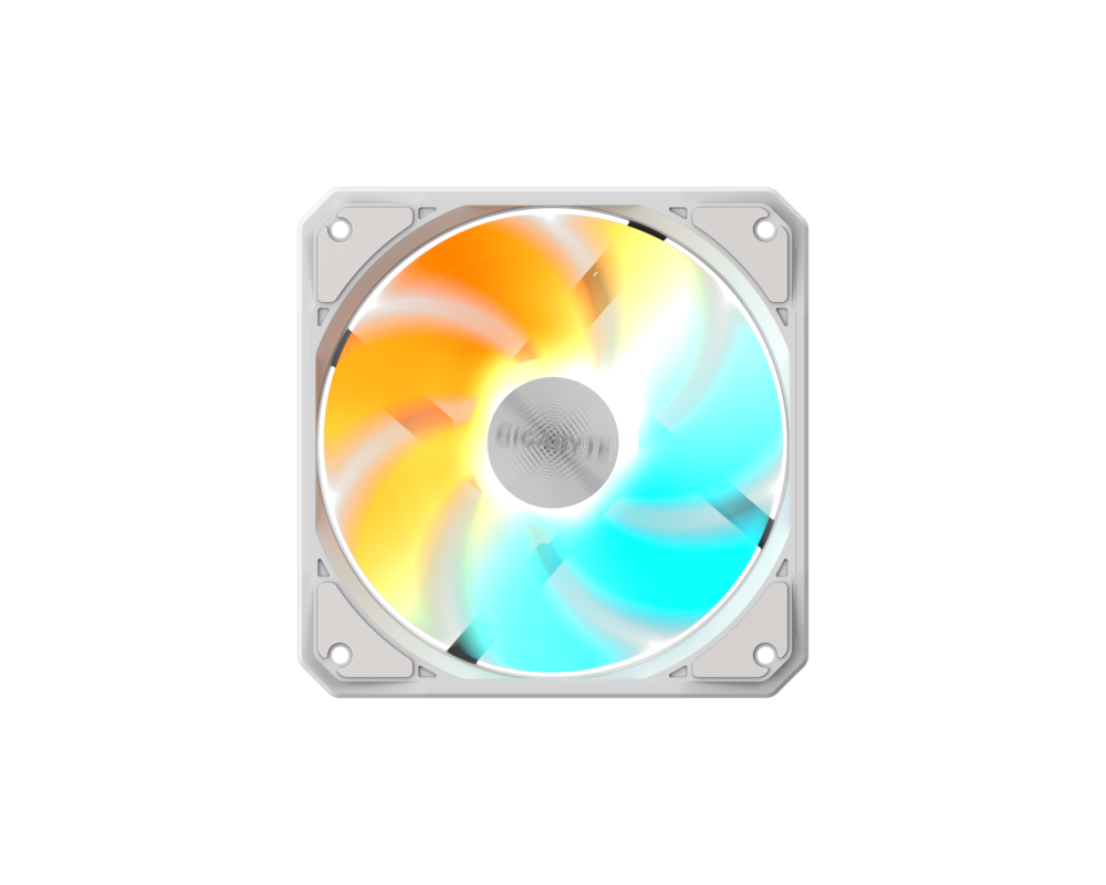Вентилатор Комплект вентилатори 3-Pack GIGABYTE AORUS EZ CHAIN RVS FAN 120 ICE, 120x120x25mm ARGB 4