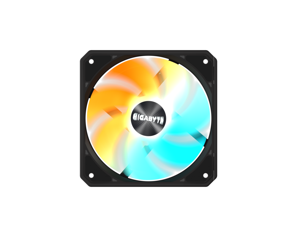 Вентилатор Комплект вентилатори 3-Pack GIGABYTE AORUS EZ CHAIN RVS FAN 120 - 120x120x25mm ARGB 4