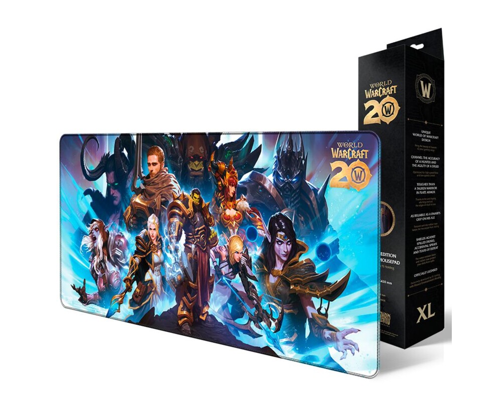 Пад за мишка Геймърски World Of Warcraft - 20th Anniversary, XL 5