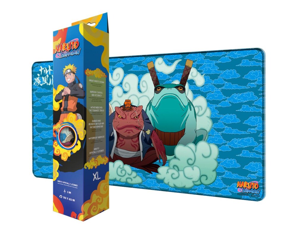 Пад за мишка Геймърски Naruto Shippuden - Toads From Mount Myoboku, XL 7