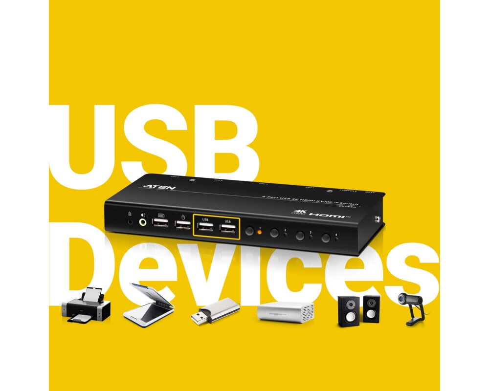 KVM switch KVM Суич ATEN CS784H 6