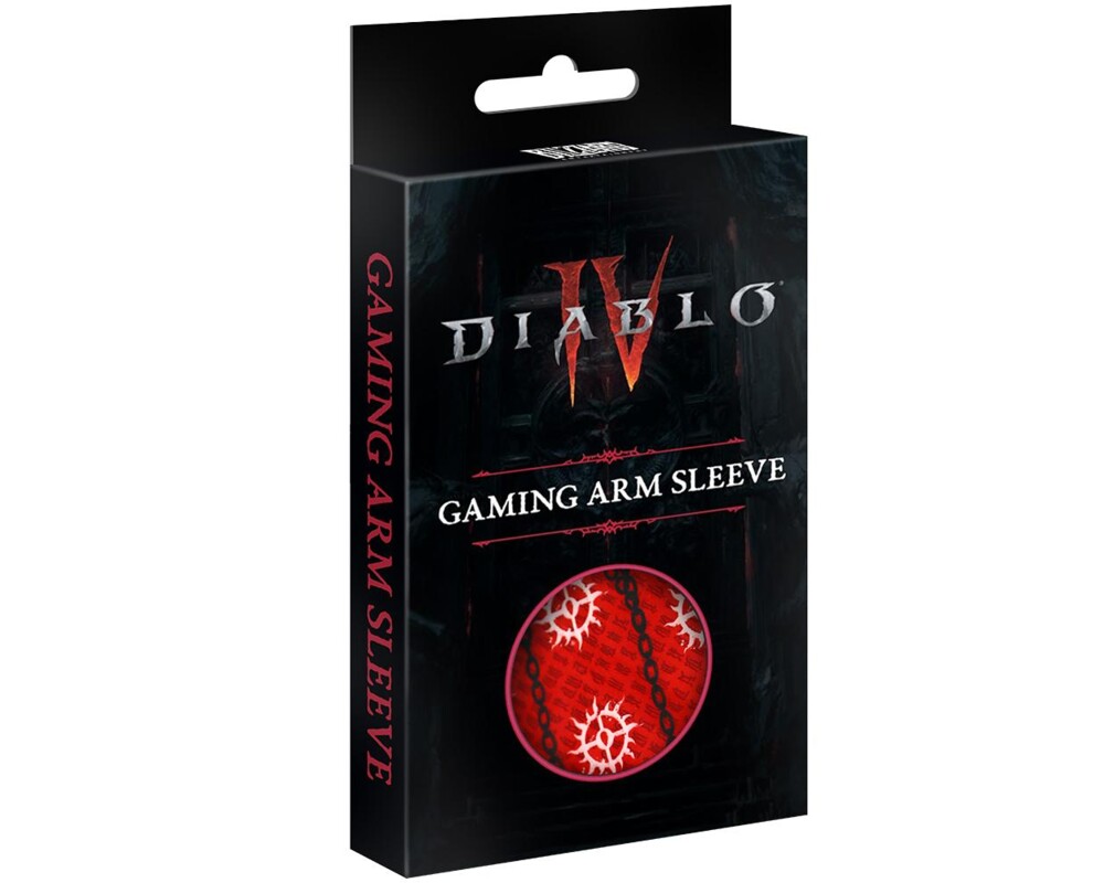 Аксесоар Геймърски ръкав FragOn Diablo 4 Cathedral of Light Red - Размер XL 5