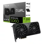 <span>Видеокарта</span> Asus Dual RTX 5060 EVO OC 8GB GDDR7 <span class='catalog-num-in-name'>DUAL-RTX5060-EVO</span> - 