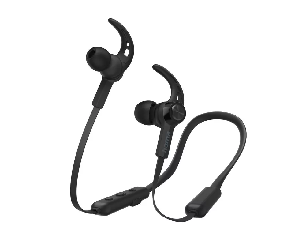Слушалки HAMA Блутут слушалки, спортни, "Freedom Neck III", микрофон, черни 8