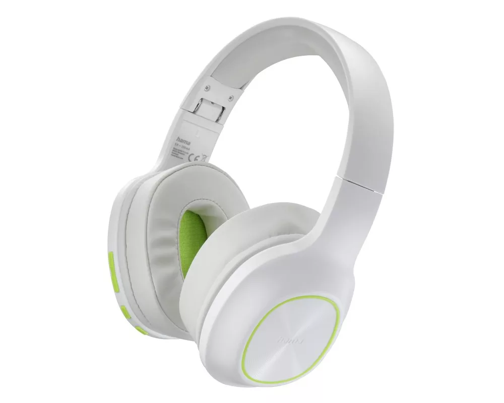 Слушалки HAMA Блутут Слушалки "Spirit Calypso III", Over-Ear, Bass Boost, Fold, бял 2