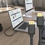Кабел HAMA Кабел DisplayPort, DP 2.1, Ultra-HD 16K, 80 Gbit/s, 2 m 15