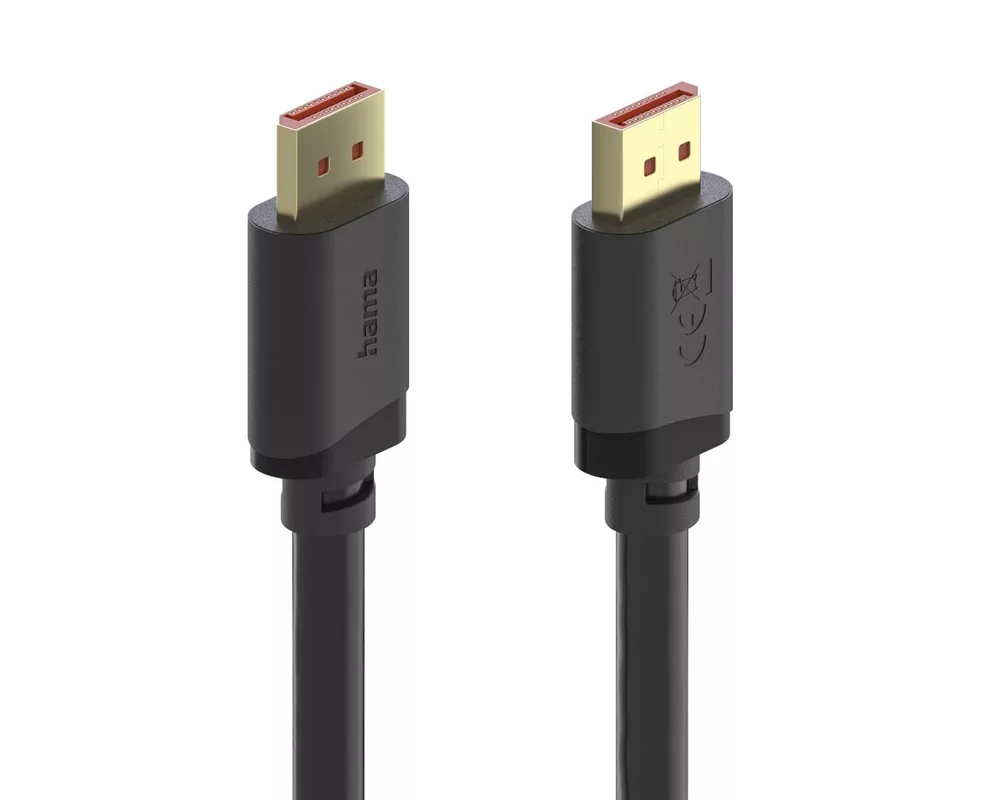 Кабел HAMA Кабел DisplayPort, DP 2.1, Ultra-HD 16K, 80 Gbit/s, 2 m 3