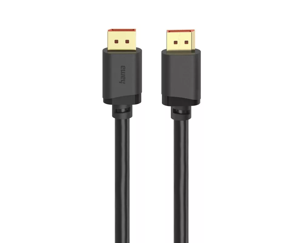 Кабел HAMA Кабел DisplayPort, DP 2.1, Ultra-HD 16K, 80 Gbit/s, 2 m 2