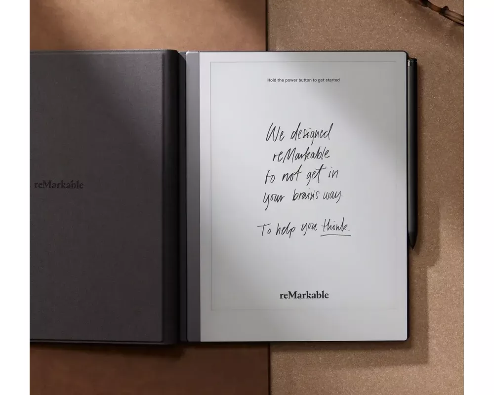 Електронна книга Таблет ReMarkable 2, 10.3", в комплект с Marker plus black и калъф Book Folio Premium 6